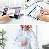 Dux Ducis Samsung Galaxy Tab A9 Plus Fodral TOBY Series Blå