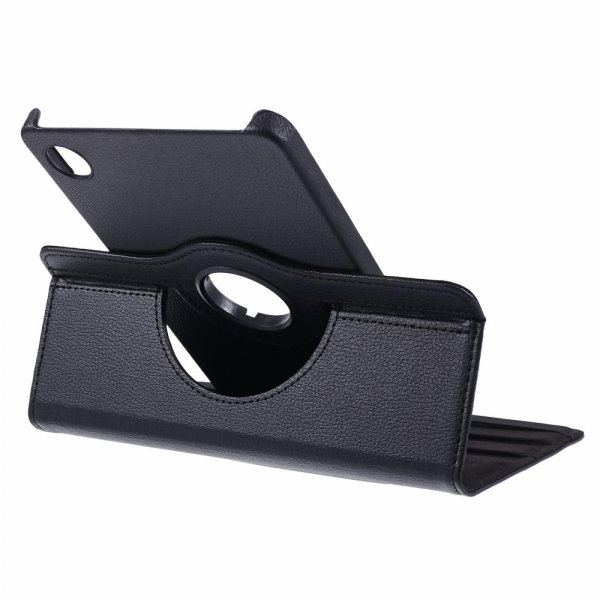 Samsung Galaxy Tab A9 Fodral 360 Grader Vridbar Svart