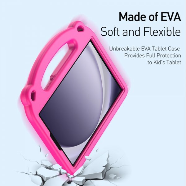 Dux Ducis Samsung Galaxy Tab A7 Lite/Galaxy Tab A9 Skal Panda Magenta