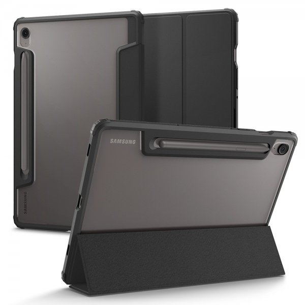 Spigen Samsung Galaxy Tab S10 FE Fodral Ultra Hybrid Pro Svart
