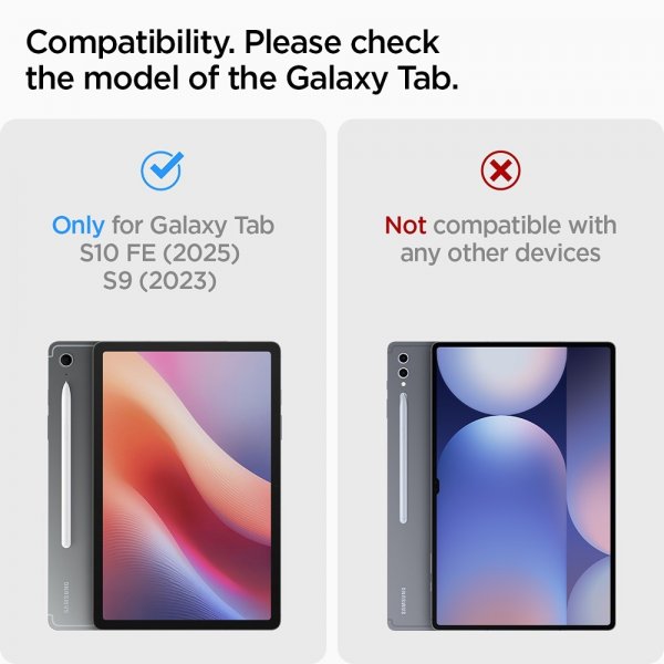 Spigen Samsung Galaxy Tab S10 FE Fodral Ultra Hybrid Pro Svart
