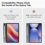 Spigen Samsung Galaxy Tab S10 FE Fodral Ultra Hybrid Pro Svart