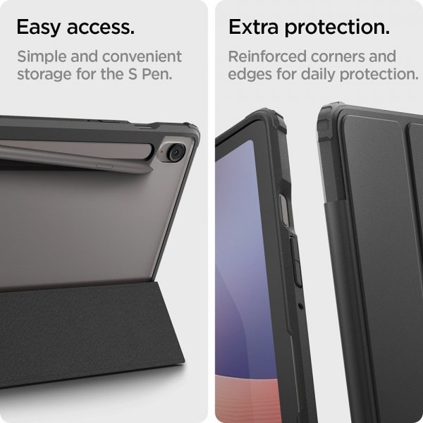 Spigen Samsung Galaxy Tab S10 FE Fodral Ultra Hybrid Pro Svart