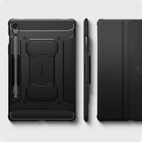 Spigen Samsung Galaxy Tab S10 FE Plus Fodral Rugged Armor Pro Matte Black