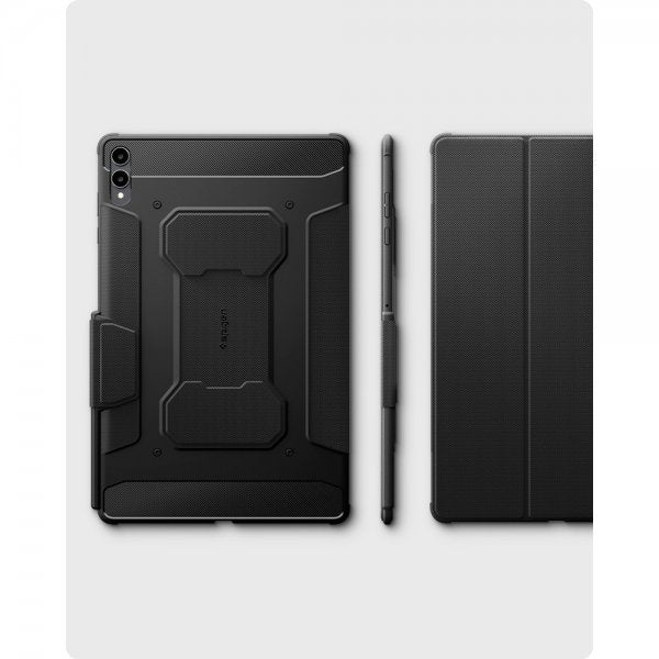 Spigen Samsung Galaxy Tab S11 Ultra Fodral Rugged Armor Pro Matte Black