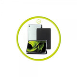Mobile Origin Samsung Galaxy Tab S6 Lite Fodral Easy Tablet Case Transparent Svart