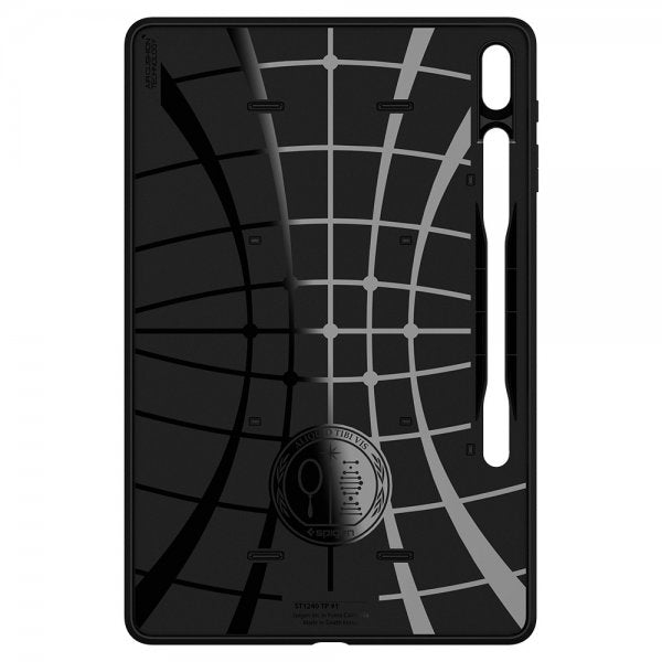 Spigen Samsung Galaxy Tab S7 Plus/Tab S8 Plus Skal Tough Armor Pro Svart
