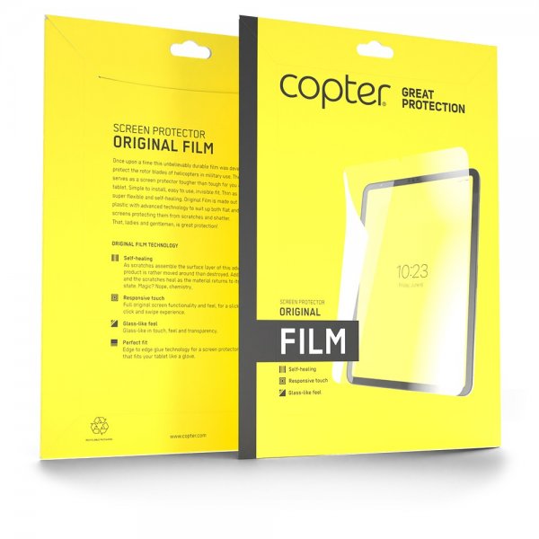Copter Samsung Galaxy Tab S8 Plus/S9 Plus/S9 FE Plus/S10 Plus Skärmskydd Original Film