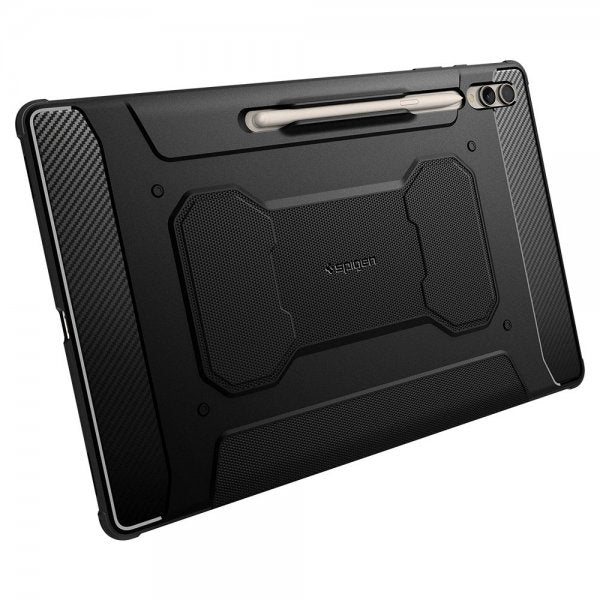 Spigen Samsung Galaxy Tab S8 Ultra/S9 Ultra/S10 Ultra Fodral Rugged Armor Pro Svart