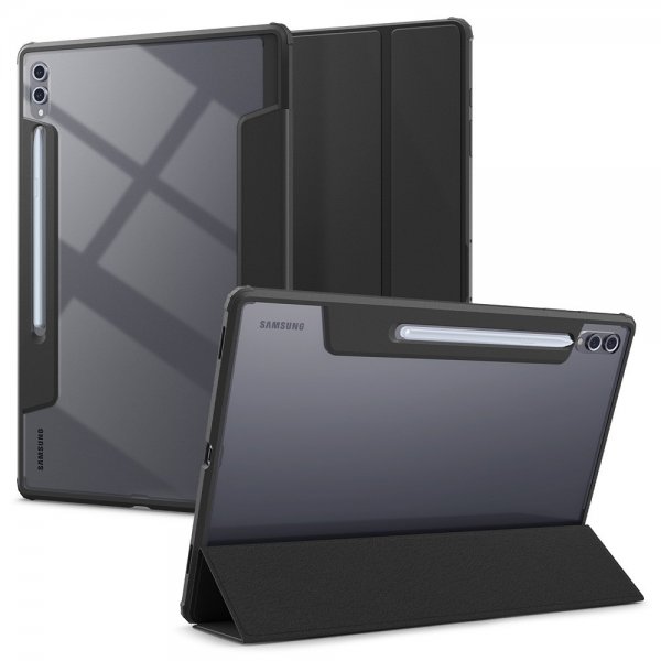 Spigen Samsung Galaxy Tab S8 Ultra/S9 Ultra/S10 Ultra Fodral Ultra Hybrid Pro Svart