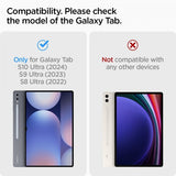 Spigen Samsung Galaxy Tab S8 Ultra/S9 Ultra/S10 Ultra Fodral Ultra Hybrid Pro Svart