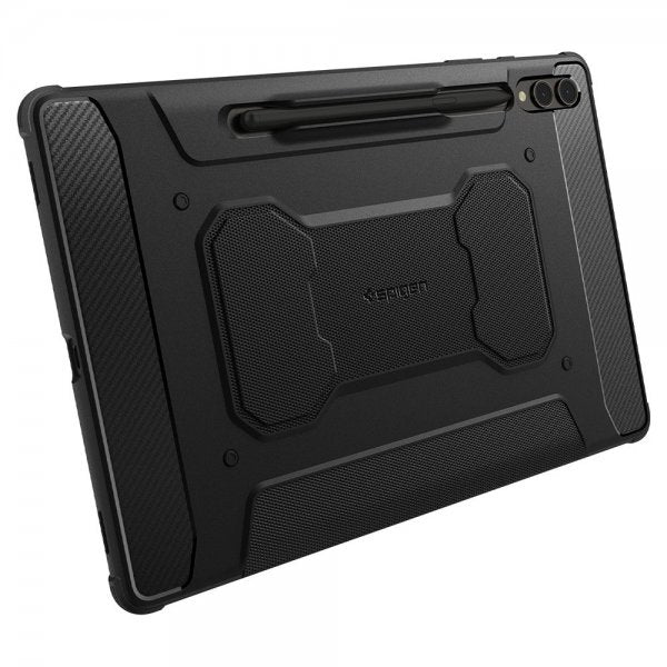 Spigen Samsung Galaxy Tab S9 Plus/Galaxy Tab S10 Plus Fodral Rugged Armor Pro Svart