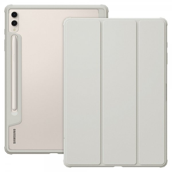 Spigen Samsung Galaxy Tab S9 Plus/Galaxy Tab S10 Plus Fodral Ultra Hybrid Pro Grå