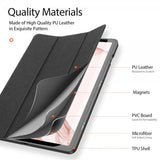 Dux Ducis Samsung Galaxy Tab S9 Fodral DOMO Series Svart