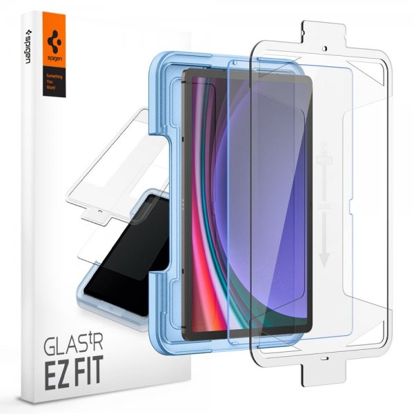 Spigen Samsung Galaxy Tab S9 Skärmskydd GLAS.tR EZ Fit