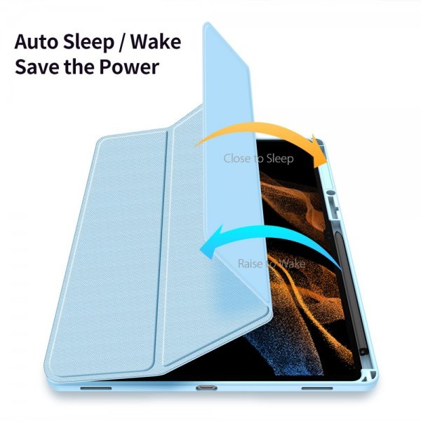 Dux Ducis Samsung Galaxy Tab S9 Ultra Fodral TOBY Series Blå