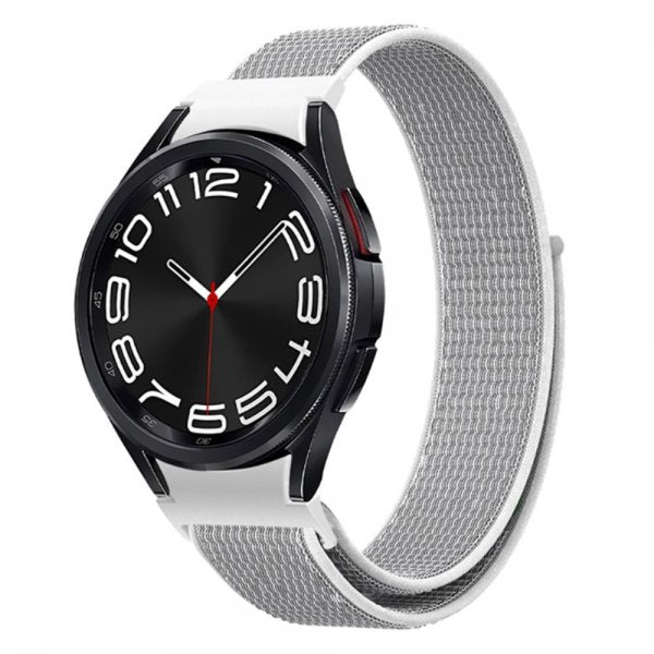 Samsung Galaxy Watch 20mm Armband i Nylon Grå