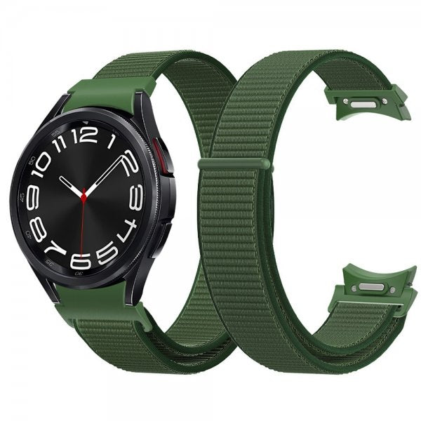 Samsung Galaxy Watch 20mm Armband i Nylon Grå