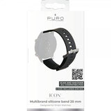Puro Samsung Galaxy Watch 20mm Armband Icon Svart