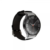 Puro Samsung Galaxy Watch 20mm Armband Leather Band Svart