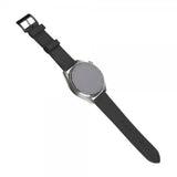 Fixed Samsung Galaxy Watch 20mm Armband Leather Strap Svart