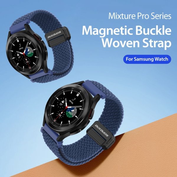 Dux Ducis Samsung Galaxy Watch 20mm Armband Mixture Pro Series Storm Blue