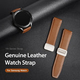 Dux Ducis Samsung Galaxy Watch 20mm Armband YA Series Brun
