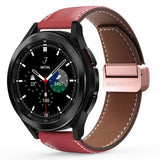 Dux Ducis Samsung Galaxy Watch 20mm Armband YA Series Röd