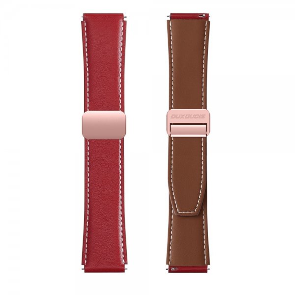 Dux Ducis Samsung Galaxy Watch 20mm Armband YA Series Röd