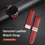 Dux Ducis Samsung Galaxy Watch 20mm Armband YA Series Röd