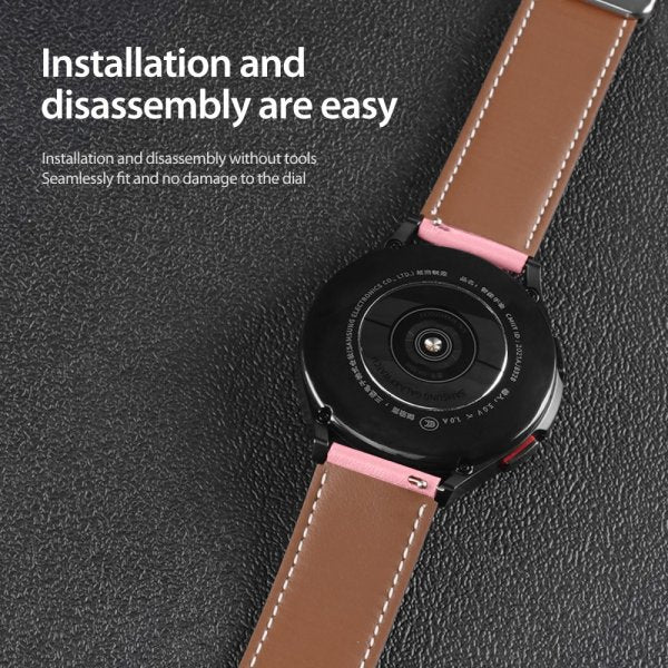 Dux Ducis Samsung Galaxy Watch 20mm Armband YA Series Rosa
