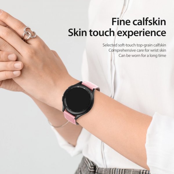 Dux Ducis Samsung Galaxy Watch 20mm Armband YA Series Rosa