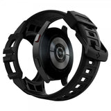 Spigen Samsung Galaxy Watch 4/5 40mm Skal med Armband Rugged Armor Pro Charcoal Gray