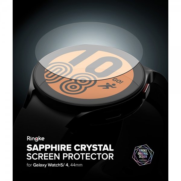 Ringke Samsung Galaxy Watch 4/5 44mm Skärmskydd Sapphire Crystal Screen Protector