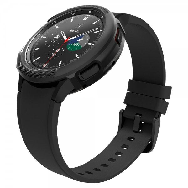 Spigen Samsung Galaxy Watch 4 Classic 42mm Skal Liquid Air Matte Black