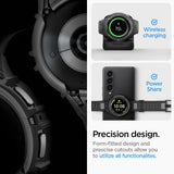 Spigen Samsung Galaxy Watch 5 Pro 45mm Skal och Armband Rugged Armor Pro Svart