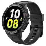 Spigen Samsung Galaxy Watch 6 40mm Skal och Armband Rugged Armor Pro Svart