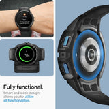 Spigen Samsung Galaxy Watch 6 40mm Skal och Armband Rugged Armor Pro Svart