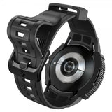 Spigen Samsung Galaxy Watch 6 40mm Skal och Armband Rugged Armor Pro Svart