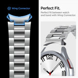Spigen Samsung Galaxy Watch 6 Classic 47mm Armband Modern Fit 316L Silver