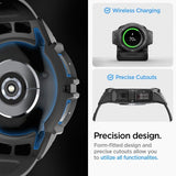 Spigen Samsung Galaxy Watch 6 Classic 47mm Skal och Armband Rugged Armor Pro Svart
