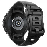 Spigen Samsung Galaxy Watch 6 Classic 47mm Skal och Armband Rugged Armor Pro Svart