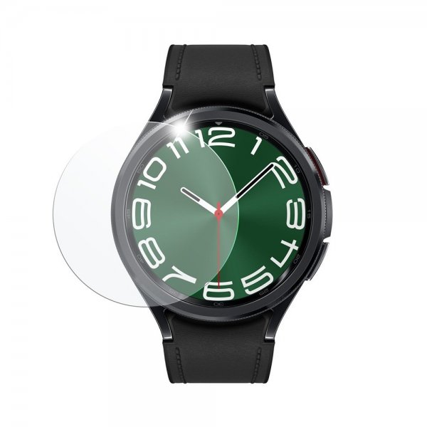 Fixed Samsung Galaxy Watch 6 Classic 47mm Skärmskydd Härdat Glas 2-pack