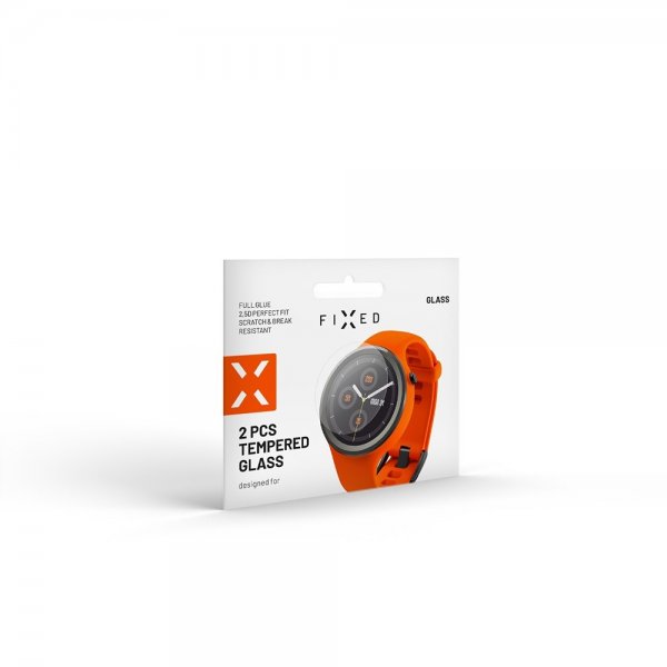 Fixed Samsung Galaxy Watch 6 Classic 47mm Skärmskydd Härdat Glas 2-pack