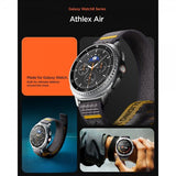 Spigen Samsung Galaxy Watch 8 40/44mm/Classic 46mm Armband Athlex Air Active Gray