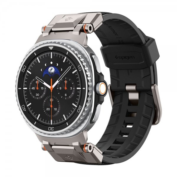 Spigen Samsung Galaxy Watch 8 40/44mm/Classic 46mm Armband DuraPro Armor Svart