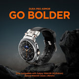 Spigen Samsung Galaxy Watch 8 40/44mm/Classic 46mm Armband DuraPro Armor Svart