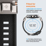 Spigen Samsung Galaxy Watch 8 40/44mm/Classic 46mm Armband DuraPro Armor Svart