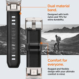 Spigen Samsung Galaxy Watch 8 40/44mm/Classic 46mm Armband DuraPro Armor Svart