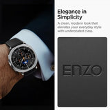 Spigen Samsung Galaxy Watch 8 40/44mm/Classic 46mm Armband Enzo Svart